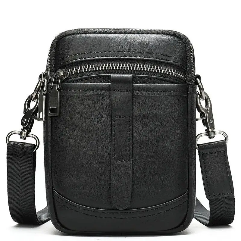 

Сумка-мессенджер Мужская, из натуральной кожи, винтажная, небольшая