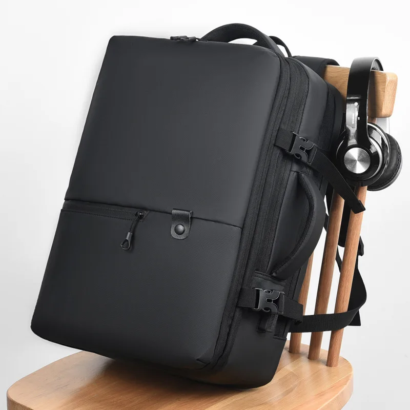 

Вместительный мужской рюкзак для ноутбука 17 дюймов, дорожная сумка с защитой от кражи, школьный деловой портфель с USB-зарядкой