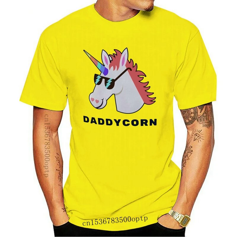 

New Father'S Day Shirt Daddycorn Shirt Funny T-Shirt Graphic Unisex Tshirt Gift Funny Tee Shirt