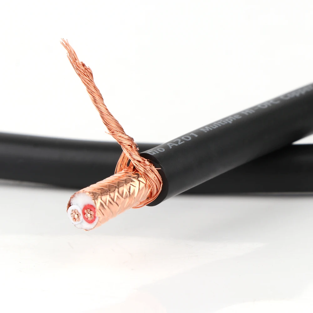 Аудио кабель Monosaudio A201 99.998% OFC медный RCA аудиокабель XLR балансировочный Hifi