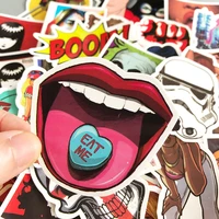 3050 pcs mixed fashion personality series stickers car shape bicycle motorcycle phone laptop travel bag cool interesting