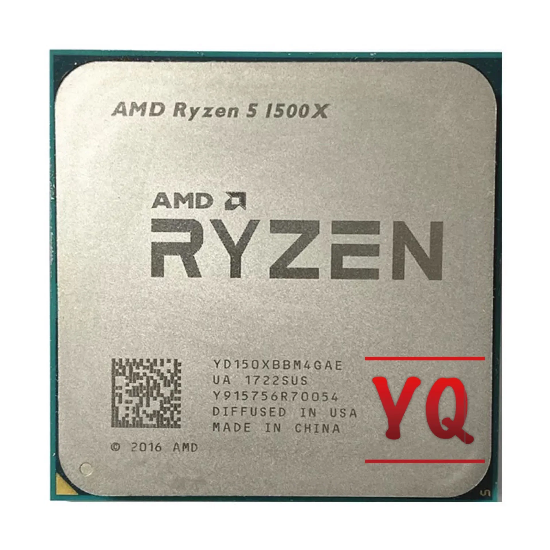 AMD Ryzen 5 1500X 3 ГГц четырехъядерный Восьмиядерный ЦПУ процессор L3 = 16M 65 Вт YD150XBBM4GAE Socket