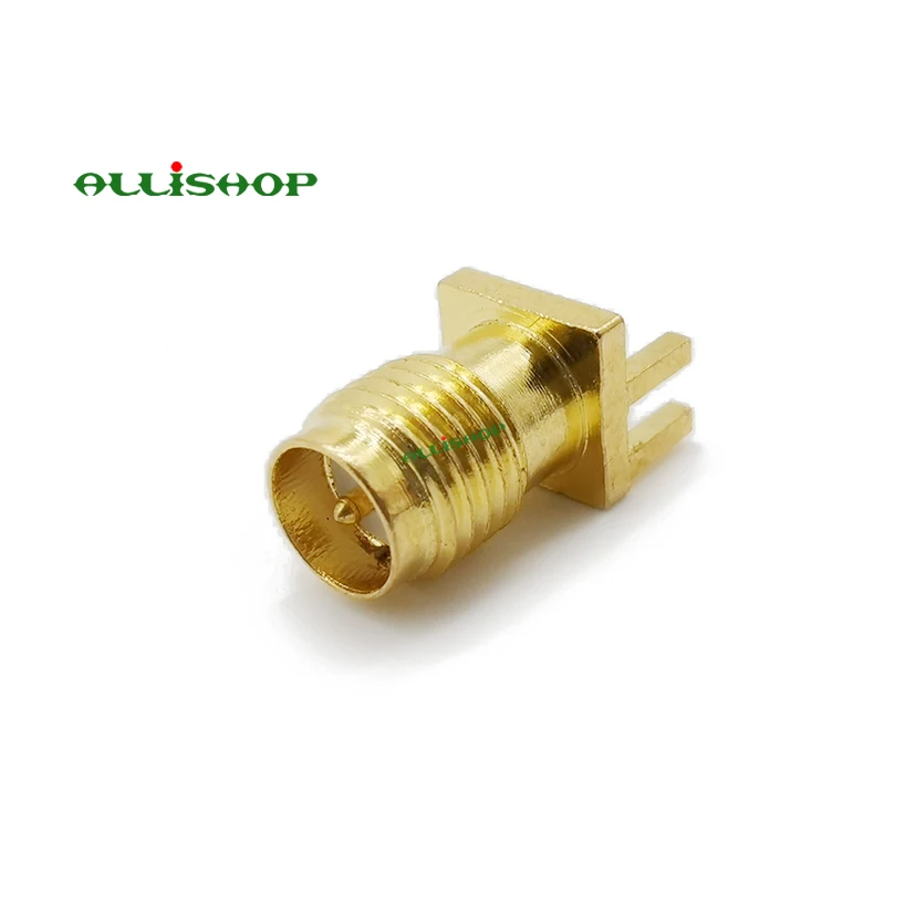 ALLISHOP 5 шт. RP SMA гнездо вилка переборка крепление на печатную плату пайкой RF разъем