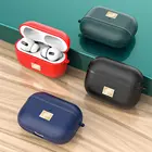 Чехол для наушников Airpods 3 2 Pro, роскошный чехол из натуральной кожи для Apple AirPods 2 1 Air pods, аксессуары для наушниковнаушников