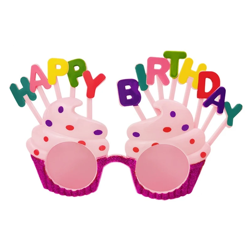 

Adults Kids Funny Happy Birthday Glasses Dress Up Eyeglasses Photo Booth Props 57BB