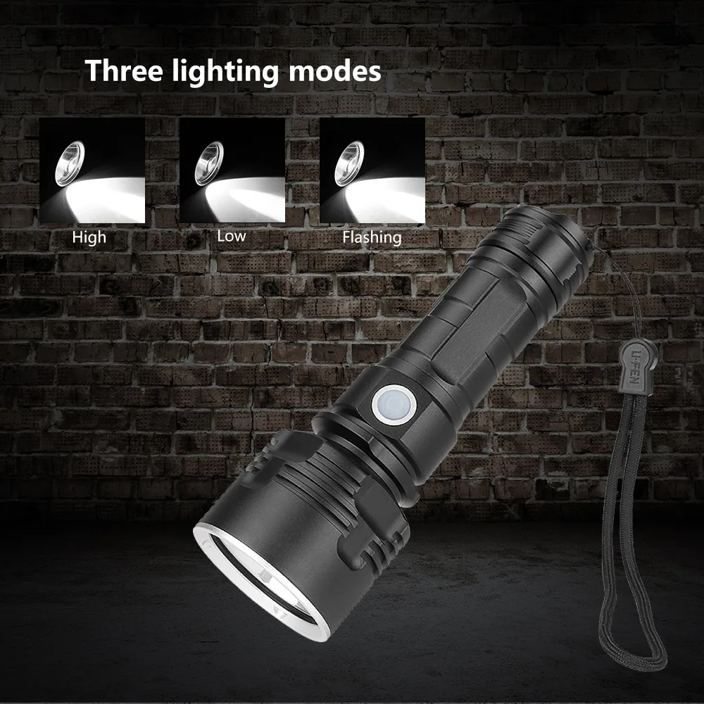 Светодиодный светильник фонарь USB Перезаряжаемый светодиодный