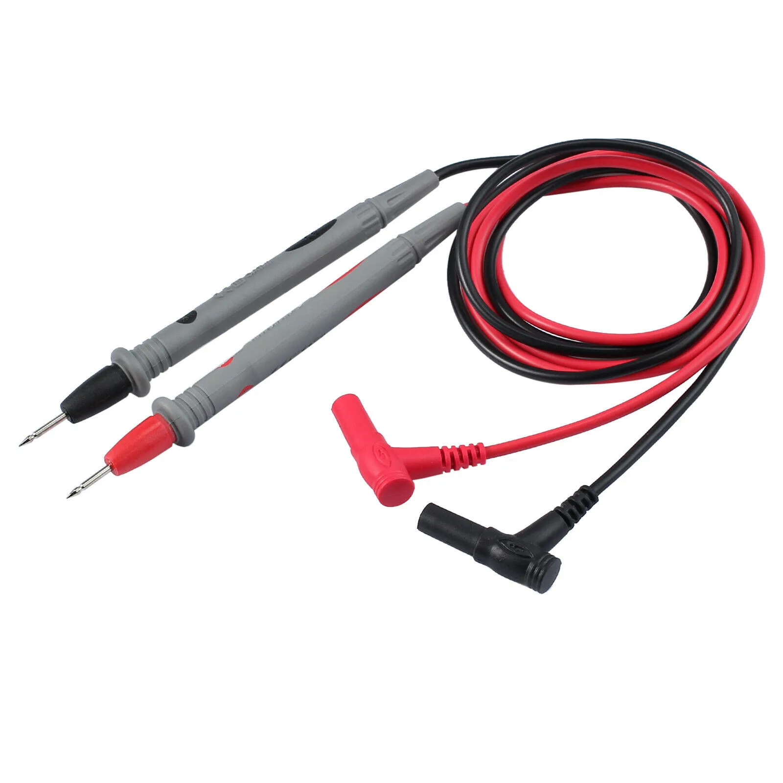 

4 Multimeter Test Lead Set CAT II 39in Test Probe Tip Alligator Clips 60V 10A For Fluke Clamp Meters Electrical Test Tools Parts