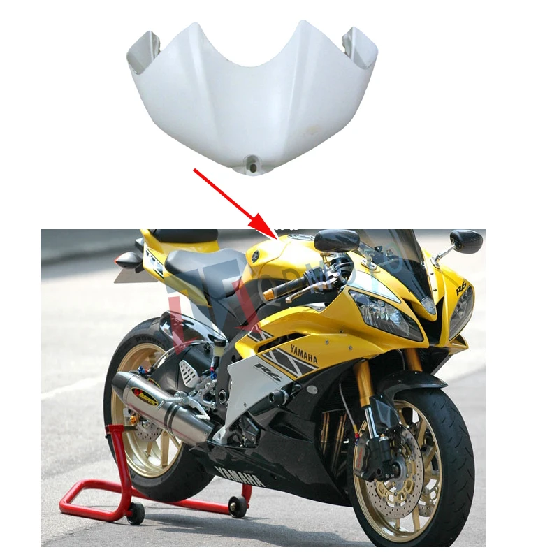 Обтекатель топливного бака ABS для Yamaha YZF-R6 2006 2007 неокрашенный R 6 06 07