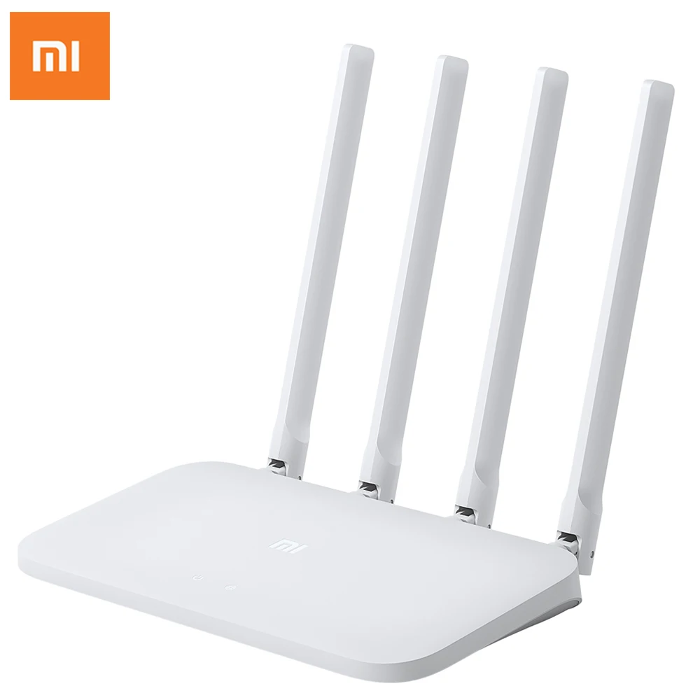 Xiaomi Mi Wi Fi роутер 4C Wifi 64 ram 802 11 B/G/N 2 4G 300 Мбит/с 4 антенны Smart APP управление