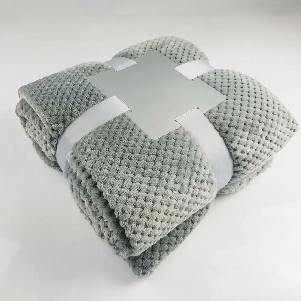 gray 3D пушистые супер мягкое Детское покрывало розовый синий уютное детское одеяло Весенняя одежа для малышей, комплекты постельные принадлежности одеяло из флиса кораллового цвета с мехом детская Одеяло - Цвет: gray
