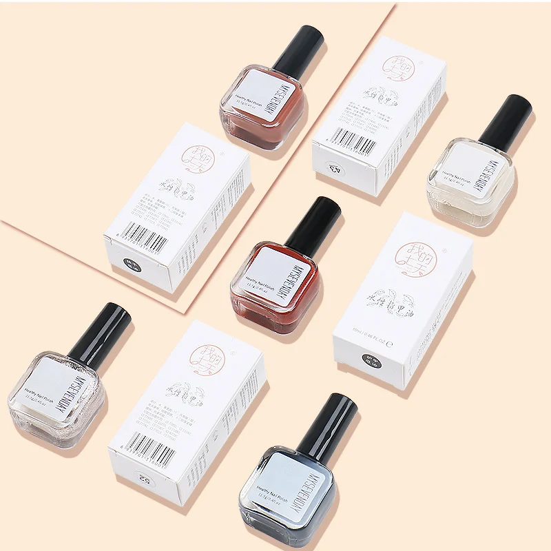 

2021 New Non-fading Long-lasting Nail Polish Color High-gloss Transparent Neutral Nail Polish Quick-drying Nail Polish