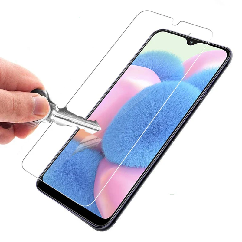 9H HD закаленное стекло для Samsung Galaxy A50 A30 Защитное экрана M20 M30 A20 A20E A40 A80 A70 A60