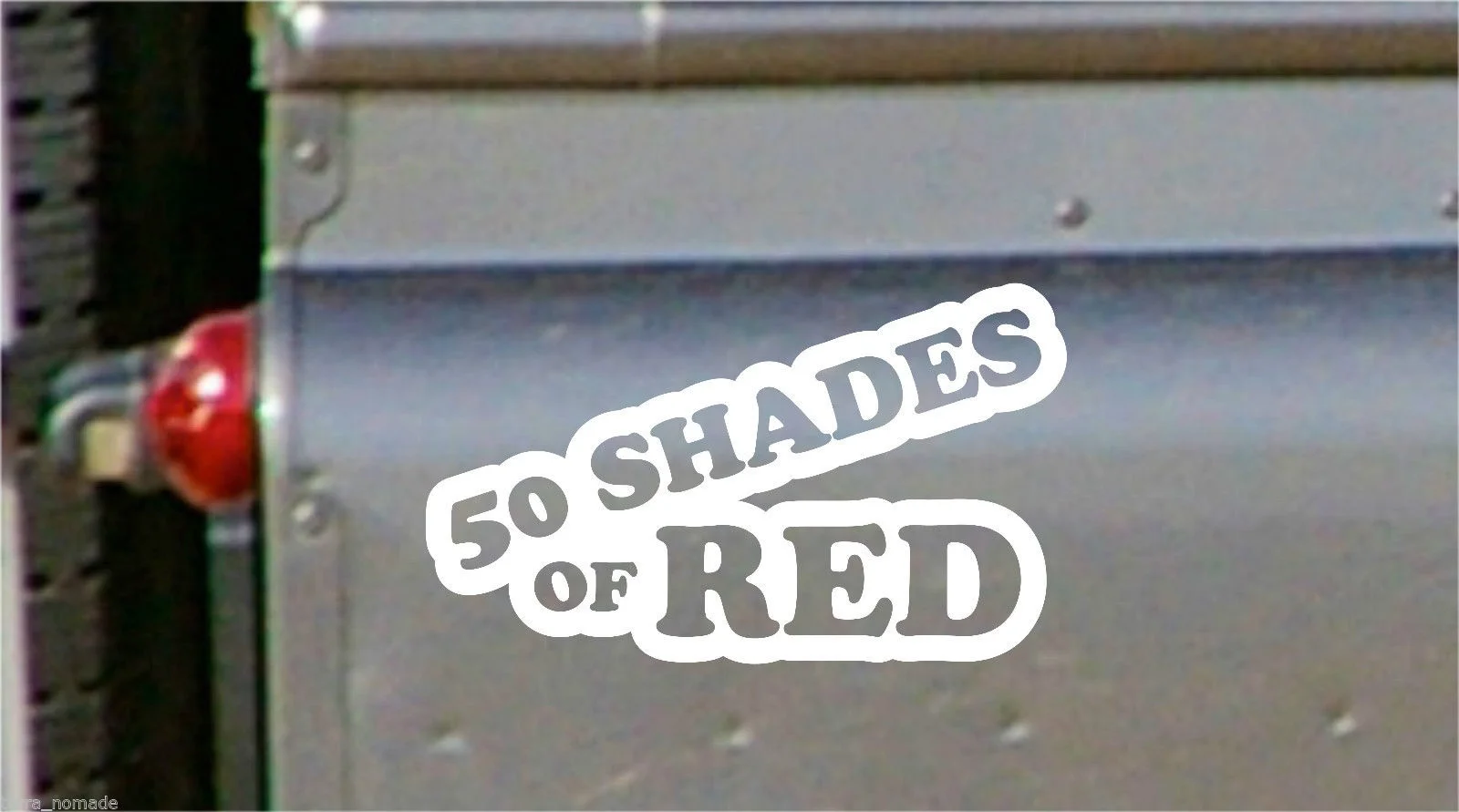 

For 50 SHADES OF RED, STICKER, , DEFENDER, 4x4 Off Road, Funny Car Styling