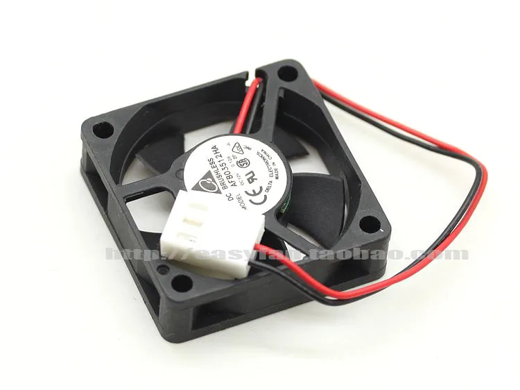 

Original Delta 3510 AFB03512HA 0.12A 12V 3.5cm two wire cooling fan 35x35x10mm cooler