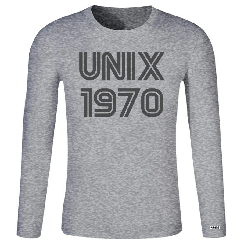 Носков Unix/1970 футболка носков unix/ретро tech 1970 geek технологии программирования linux