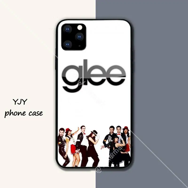 Yinuoda GLEE черный мягкий чехол для телефона iphone se 2020 6 6s 7 8 plus x xs max xr 11 12 pro funda |