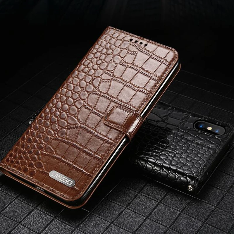 

Flip Magnetic phone case For Xiaomi Mi 9t pro 9 se note 10 genuine leather wallets For Redmi K20 pro A2 lite A3 Note 4X 7a 8 T