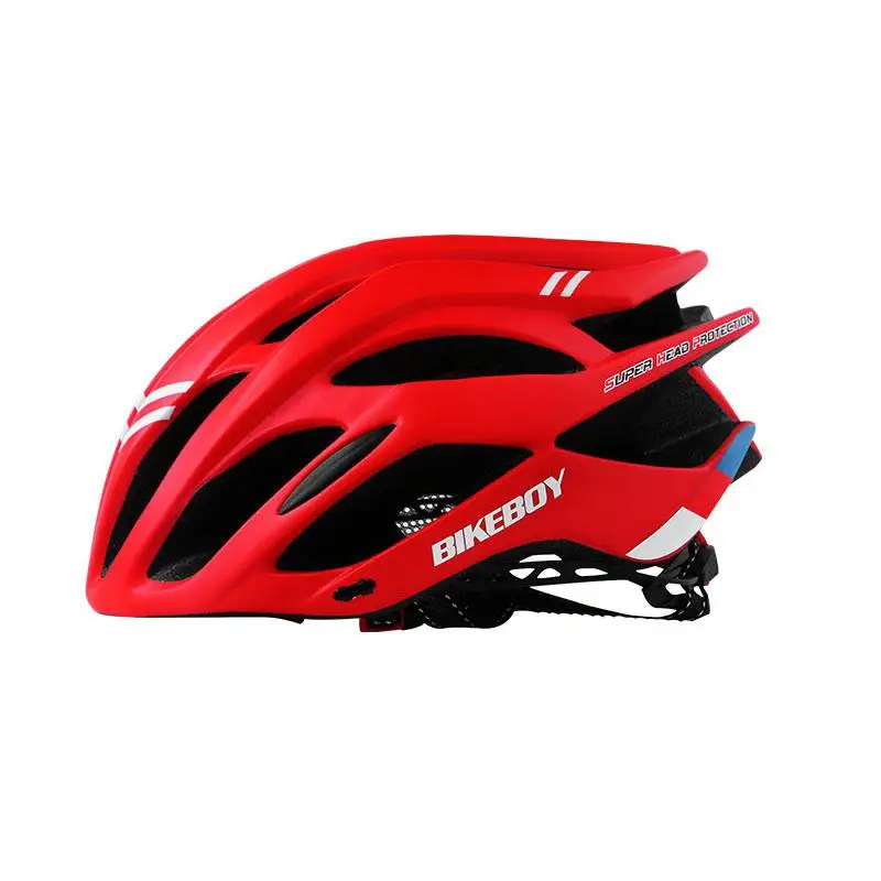 red Bikeboy унисекс Велосипедное оборудование ультра легкий шлем для горного велосипеда дорожный велосипед велосипедный шлем - Цвет: red