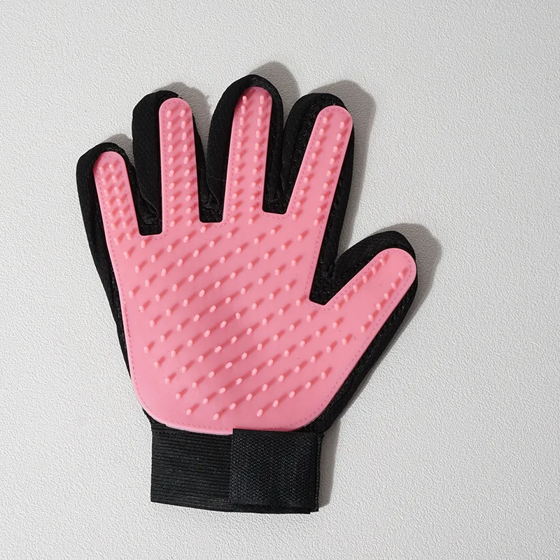 

Pet Gloves Silicone Cat Bath Massage Remove Floating Hair Comb Cleaning Supplies Dog Hair Deshedding Brush Massage Gloves ZH858