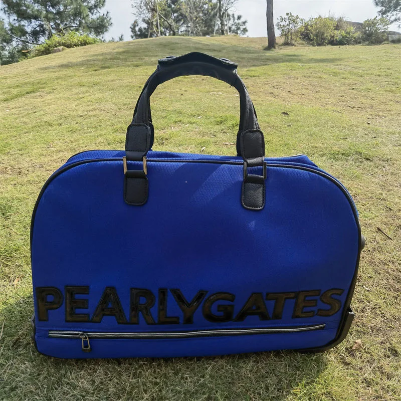 Golf Handbag Pearly Gates Package Boston Travel Bag PG89 Black Blue Color Men Sports Clothing Shoe Suitcase | Спорт и развлечения