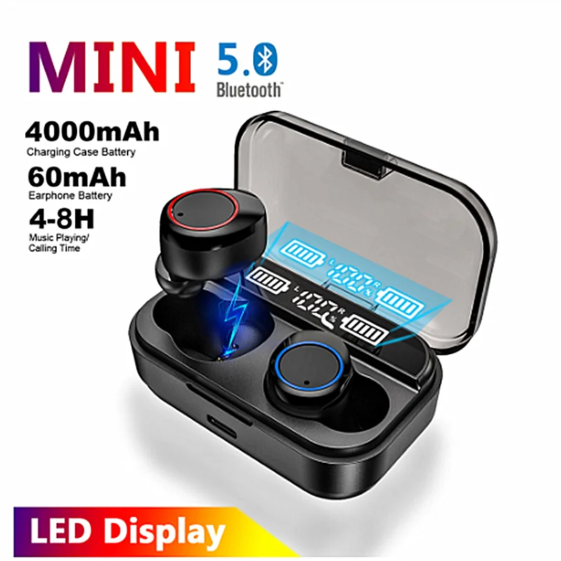 X11TWS Беспроводная Bluetooth гарнитура спортивные устойчивость к поту сенсорные