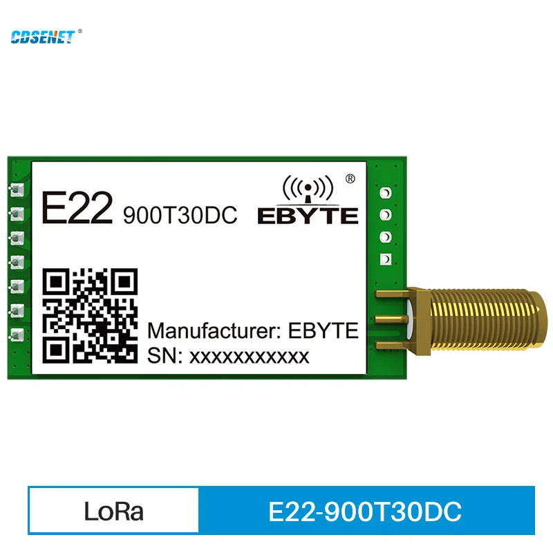 

Беспроводной модуль Lora SX1262, радиочастотный чип, автоматическое реле широкого спектра, меньшее энергопотребление