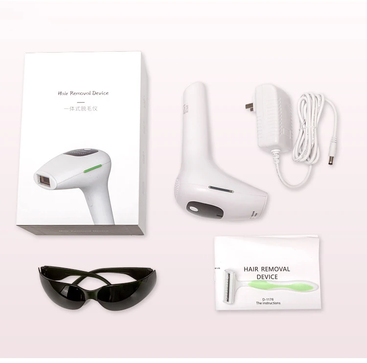 Лазерный эпилятор с 500000 вспышками и ЖК дисплеем удаление волос Перманентный