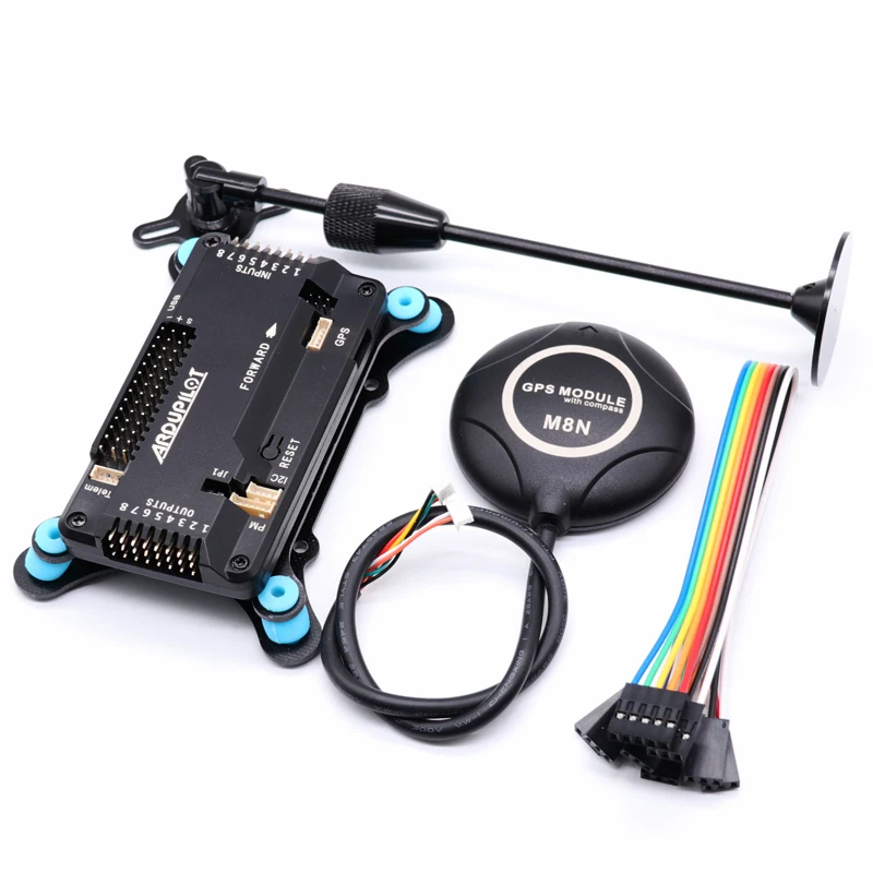 APM2.8 APM 2 8 Контроллер полета Ardupilot + M8N GPS встроенный компас gps подставка амортизатор