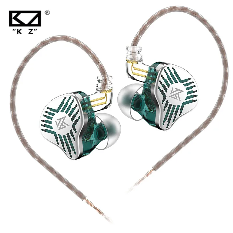 Новинка KZ EDS динамические наушники-вкладыши HIFI DJ монитор наушники металлические