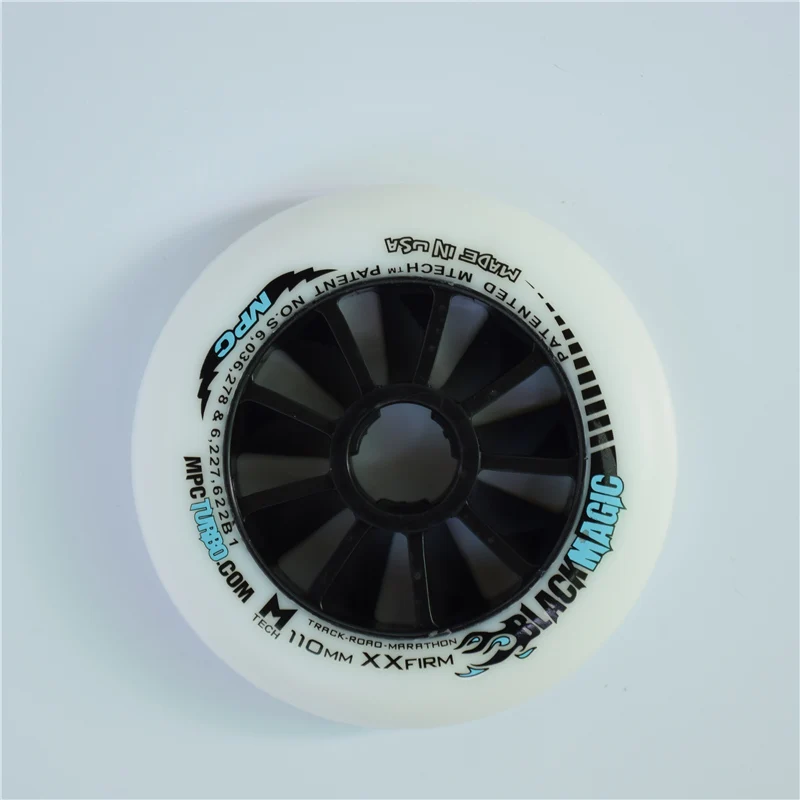 Роликовые коньки с колесами MPC, синие, красные, черные, волшебные, 90, 100, 100 мм, скоростные патиновые колеса, твердые XFirm, дорожный трек для марафона, 2 шт.