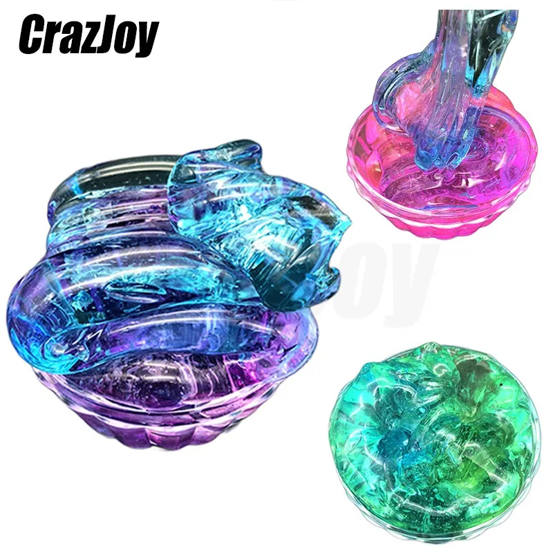 

Diy Color Transparent Slime Glue Toys Supplies Clear Fluffy Slimes Foam Putty Plasticine Cloud Slime Ball Clay Kit For Kids