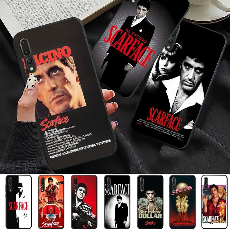 

Scarface 1983 film Al Pacino movie Phone Case Soft Silicone Case For Huaweip30lite p30 20pro p40lite P30 Capa