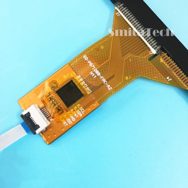 Сменная 7 дюймовая емкостная сенсорная панель для автомобильного DVD навигатора