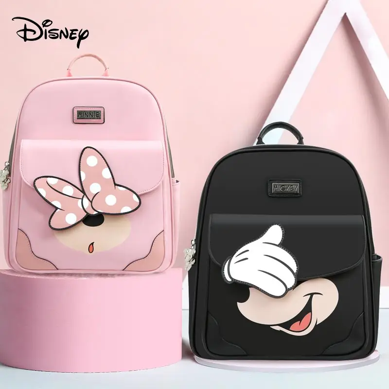 

Disney New Mickey Mouse Diaper Bags Baby Stroller Waterproof Bag Travel Large Capacity Mommy Pregnant Diaper Bag Baby Organizer