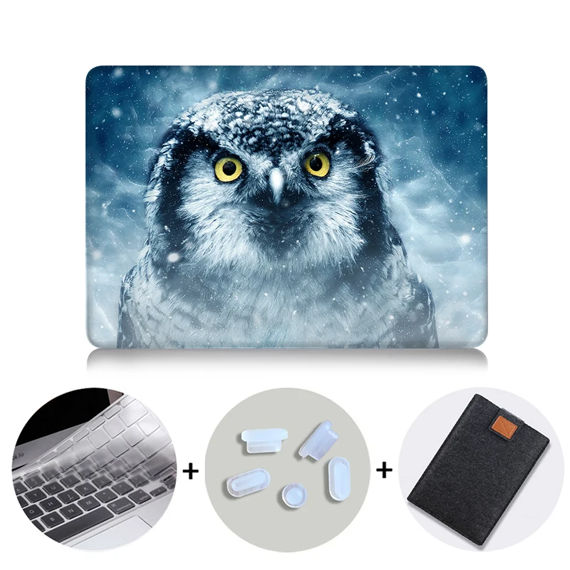 MTT чехол с милым котом и собакой для Macbook Air 11 13 Pro retina 13 15 с сенсорной панелью для mac book 12 дюймов Сумка для ноутбука с животными - Цвет: MB14