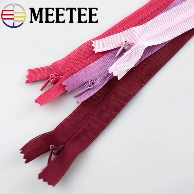 Для выведения токсинов 40 шт 3 # застежка-молния нейлона 25/30/40/50/60 см Красочные