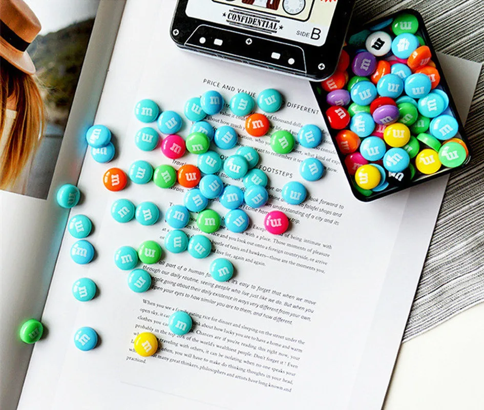 Магниты на холодильник милый полимерный магнит кнопка кактус стикер сообщений