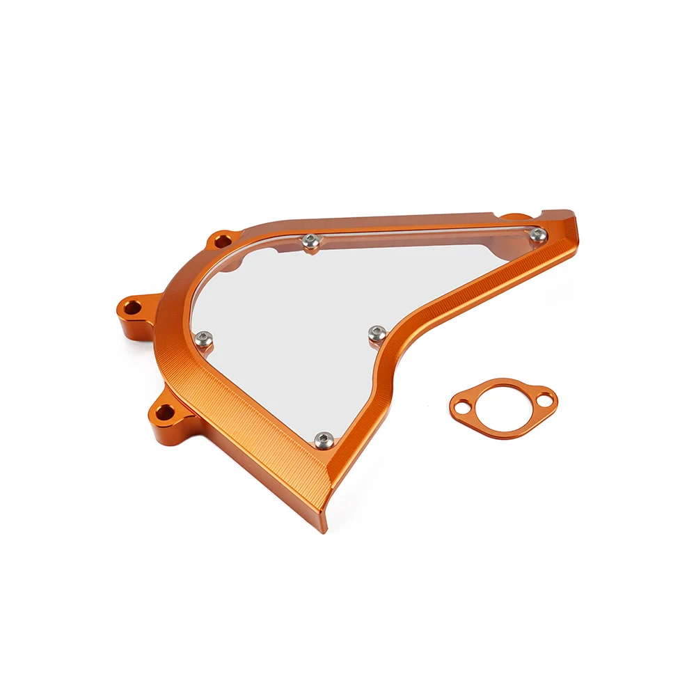 Защитная накладка на переднюю звездочку для KTM 250 390 Duke 2013-2021 Adventure 2020-2022 прозрачный