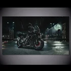 Мотоциклетный автомобиль Yamahas MT-10 City Night View обои, постеры, настенное искусство, декор для гостиной