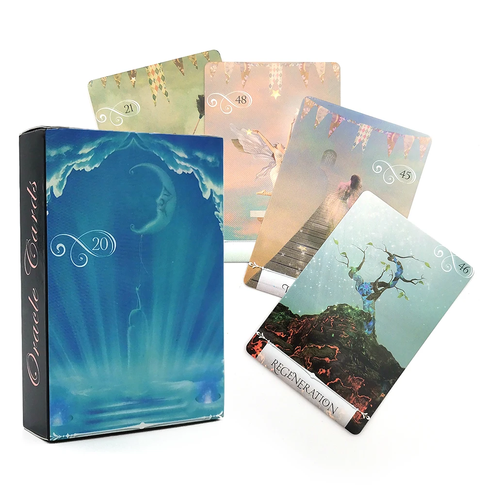 Знания мудрости карты Оракл колода Таро настольная игра английская версия