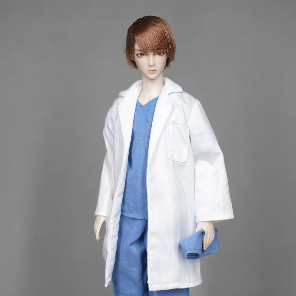 

1/6 Doll Clothes Dress Outfit Doctor Clothes Set for 12 Inch Dolls