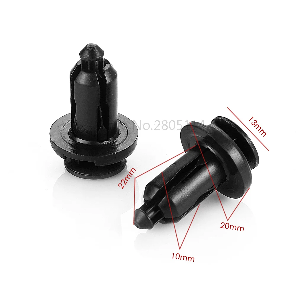 

20pcs Car Front Rear Bumper Lateral Card Buckle Fasteners For Skoda Octavia a5 a7 2 Rapid Fabia Superb Yeti Accessories 71#