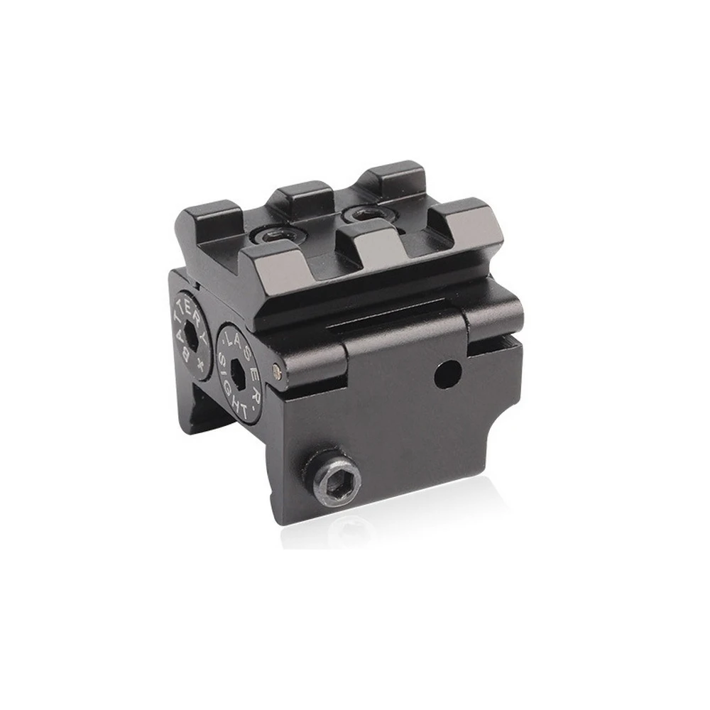

Mini Adjustable Compact Red Dot Laser Sight Fit for 17 19 with 20 mm Rail Mount of Hunting Accessories