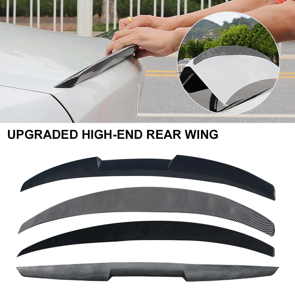 

General Motors styling trunk spoiler car modified sports rear wing suitable for Tesla and most models TPU material