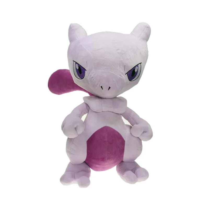 

48Cm Pokemon Kawaii Plush Doll Cute Mewtwo Q Version Extra Large Pocket Monster Soft Stuffed Elf Kids Toy Christmas Gifts