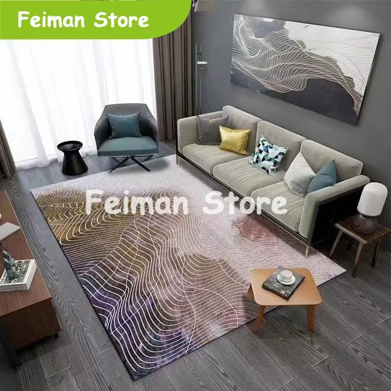 Ковер в европейском стиле для гостиной роскошные коврики и ковры спальни
