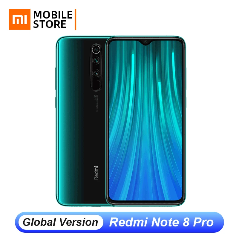 Xiaomi Redmi Note 8 Pro смартфон с четырёхъядерным процессором Helio G90T ОЗУ 6 ГБ ПЗУ 64 53 дюймов