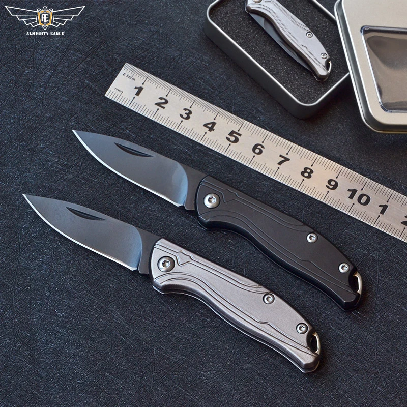 Складной нож из алюминиевого сплава высокопрочный и светильник портативный