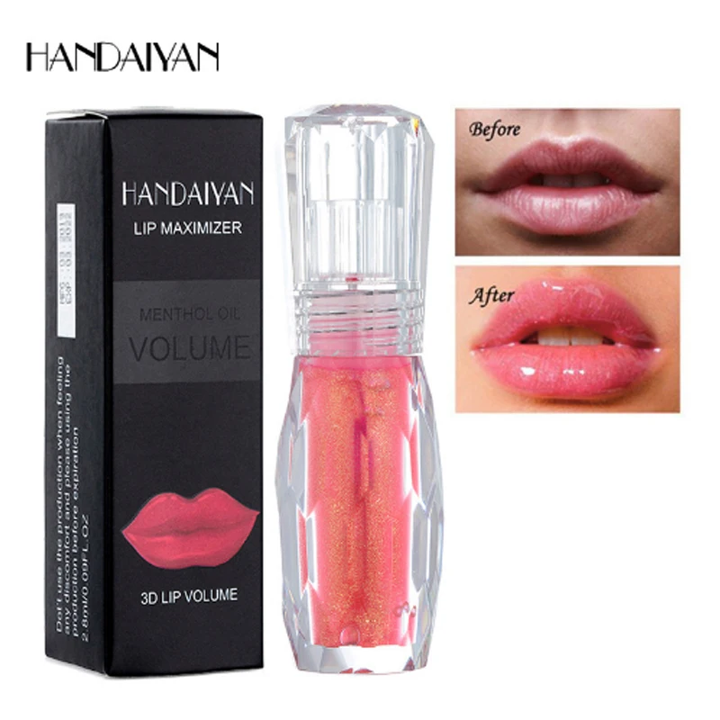 Жидкая помада Natura Увлажняющий блеск для губ натуральный мятный прозрачный 2019