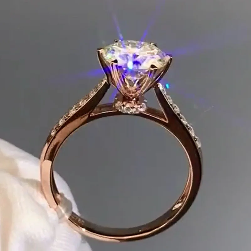 Женское золотое кольцо с бриллиантами 14 к 4 карат|Кольца| |